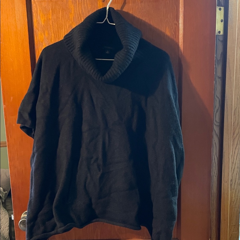 Ann Taylor Charcoal Knit Sweater